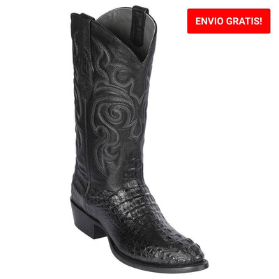 Botas de Cocodrilo Caiman Lomo Horma Redonda LAB-650205 1 LAB-650205-060  - from alligatorwarehouse.com