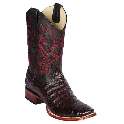 Botas de Cocodrilo Caiman Panza Horma Amplia 2 LAB-8228205-060  - from alligatorwarehouse.com