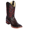 Botas de Cocodrilo Caiman Panza Horma Amplia 2 LAB-8228205-060  - from alligatorwarehouse.com