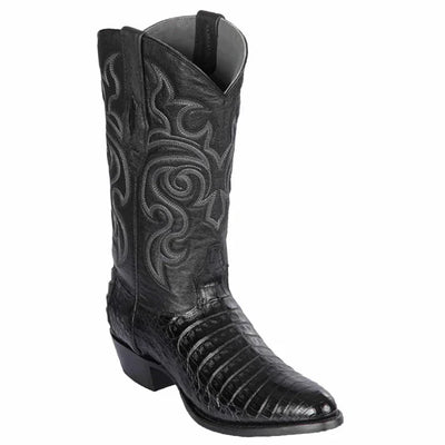 Botas de Cocodrilo Caiman Panza Horma Redonda LAB 3   - from alligatorwarehouse.com