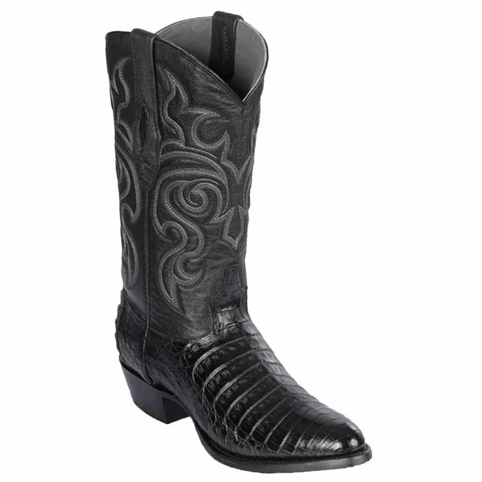 Botas de Cocodrilo Caiman Panza Horma Redonda LAB
