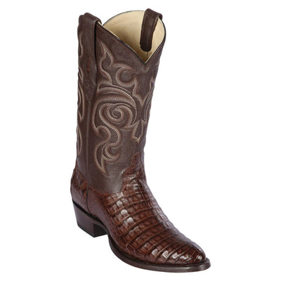 Botas de Cocodrilo Caiman Panza Horma Redonda LAB-658207 1 LAB-658207-060  - from alligatorwarehouse.com