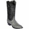 Botas de Cocodrilo Caiman Panza Horma Redonda LAB-658209 2 LAB-658209-060  - from alligatorwarehouse.com