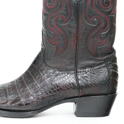Botas de Cocodrilo Caiman Panza Punta Recortada 6 LAB-948218-060  - from alligatorwarehouse.com