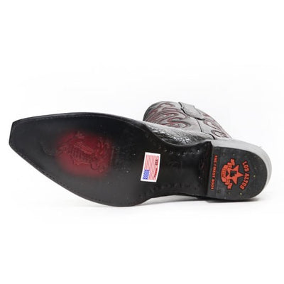 Botas de Cocodrilo Caiman Panza Punta Recortada 8 LAB-948218-060  - from alligatorwarehouse.com