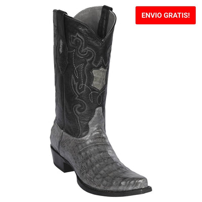 Botas de Cocodrilo Caiman Panza Punta Recortada LAB-948209 1 LAB-948209-060  - from alligatorwarehouse.com