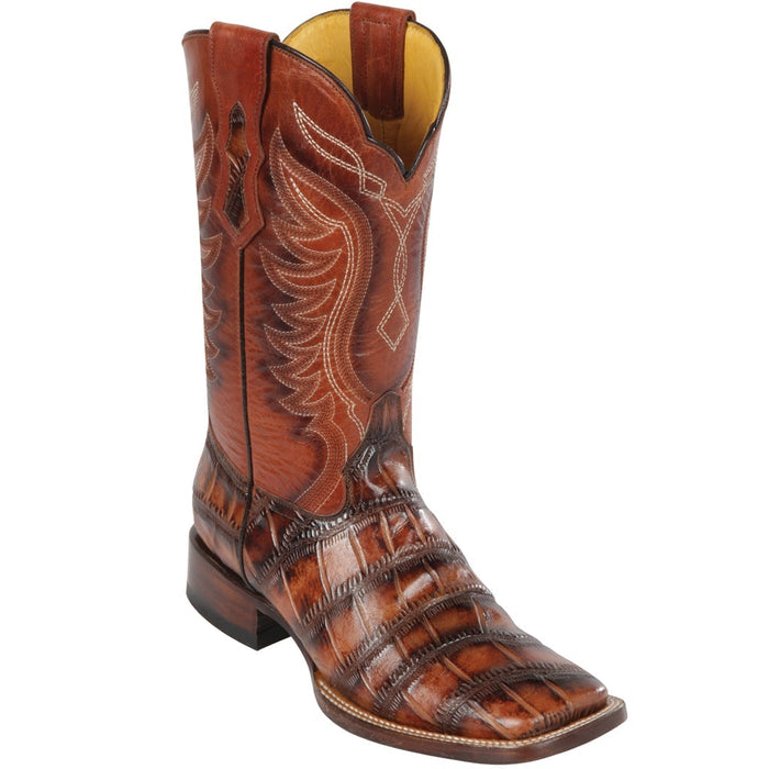 Botas de Cocodrilo Grabado Horma Rodeo Cuadrada