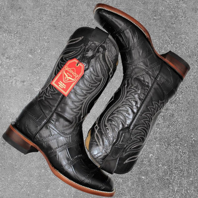 Botas de Cocodrilo Grabado Horma Rodeo Cuadrada 5   - from alligatorwarehouse.com