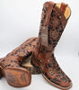Botas de Cuero Corte Laser para Mujer en Horma Rodeo 2   - from alligatorwarehouse.com