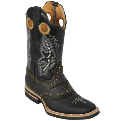 Botas de Cuero Crazy Original Horma Rodeo Cuadrada 1   - from alligatorwarehouse.com