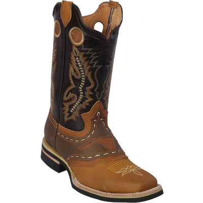 Botas de Cuero Crazy Original Horma Rodeo Cuadrada 1   - from alligatorwarehouse.com