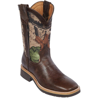 Botas de Cuero Grasso Horma Cuadrada Ancha 1   - from alligatorwarehouse.com