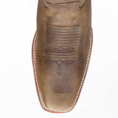 Botas de Cuero Horma Rodeo Cuadrada Color Miel LAB-8129951 4 LAB-8129951-060  - from alligatorwarehouse.com