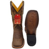 Botas de Cuero Original Horma Rodeo Cuadrada Color Tan 4   - from alligatorwarehouse.com