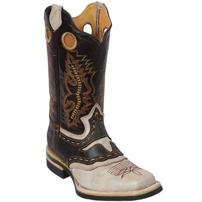 Botas de Cuero Original Horma Rodeo Cuadrada 2   - from alligatorwarehouse.com