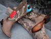 Botas de Cuero Original para Mujer en Horma Rodeo Color Tan 4   - from alligatorwarehouse.com