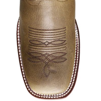 Botas de Cuero Rage Horma Rodeo Cuadrada para Dama Color Miel 3 LAB-322N9951-050  - from alligatorwarehouse.com