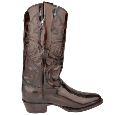 Botas de Cuero Vaqueras con Acabado Camaleon LAB-654207 5 LAB-654207-060  - from alligatorwarehouse.com