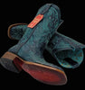 Botas de Cuero Volcano para Mujer en Horma Rodeo Color Turquesa 3   - from alligatorwarehouse.com