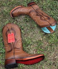 Botas de Cuero Volcano para Mujer en Horma Rodeo