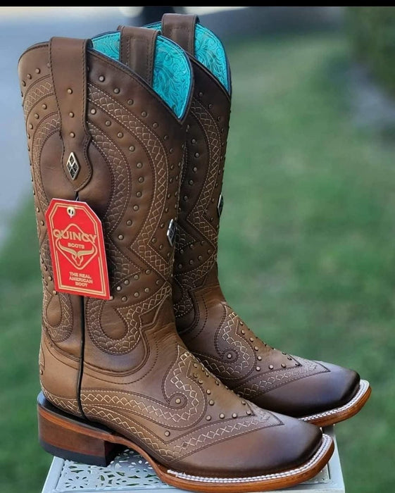 Botas de Cuero Volcano para Mujer en Horma Rodeo