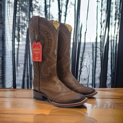 Botas de Cuero Volcano para Mujer en Horma Rodeo 2   - from alligatorwarehouse.com