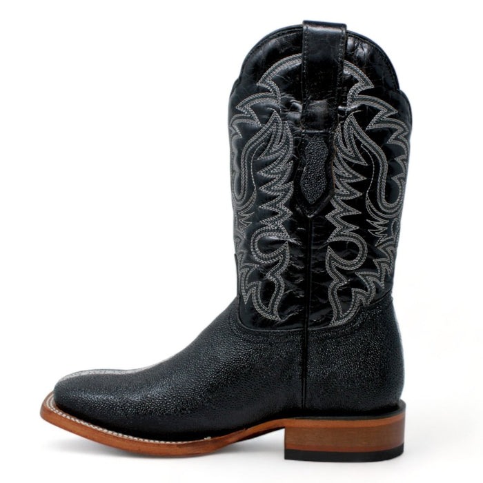 Botas de Mantarraya PC Grabada Horma Rodeo Cuadrada 7   - from alligatorwarehouse.com