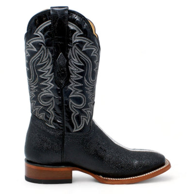 Botas de Mantarraya PC Grabada Horma Rodeo Cuadrada 2   - from alligatorwarehouse.com