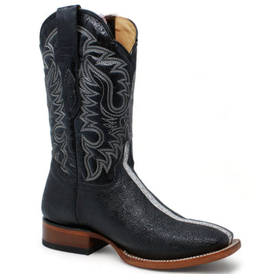 Botas de Mantarraya PC Grabada Horma Rodeo Cuadrada 1   - from alligatorwarehouse.com