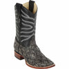 Botas de Pescado Pirarucu Original en Horma Rodeo Cuadrada 2 LAB-8221018.060  - from alligatorwarehouse.com