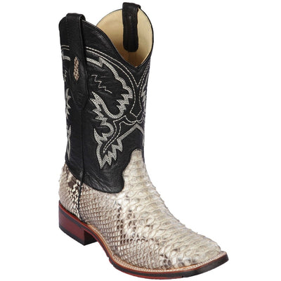 Botas de Piton Original Horma Ranchera Cuadrada Ancha Suela TPU 2 LAB-8265788-060  - from alligatorwarehouse.com