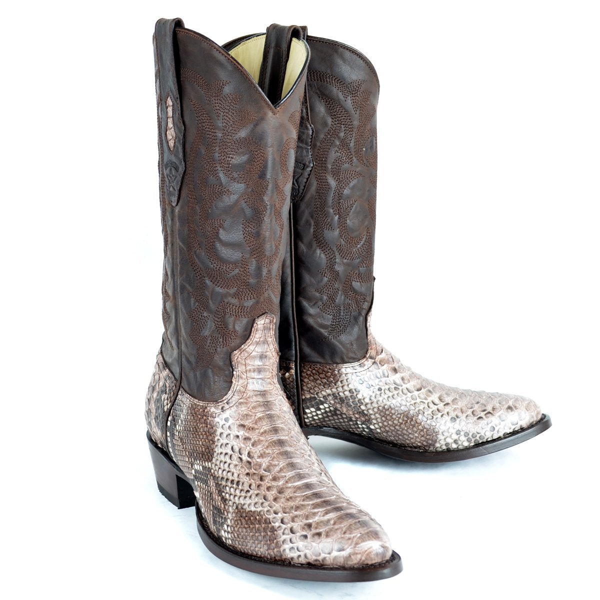 Botas de Pitón Original Horma Redonda LAB-6557 1 LAB-655749-060  - from alligatorwarehouse.com