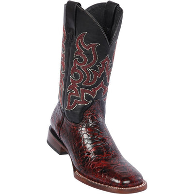 Botas de Tortuga Grabada Horma Rodeo Cuadrada 1   - from alligatorwarehouse.com