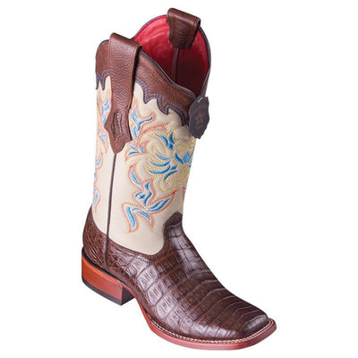 Botas Vaqueras de Cocodrilo Original en Punta Cuadrada para Dama LAB-3228207 1 LAB-3228207-050  - from alligatorwarehouse.com