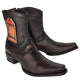 Botines de Panza de Avestruz Original Punta Europea LAB-76B9718