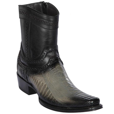 Botin Avestruz Pata Original Punta Europea LAB-76B0538 1 LAB-76B0538-060  - from alligatorwarehouse.com