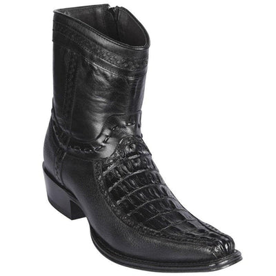 Botin Caiman Cola y Venado Punta Europea LAB-76BF0105 1 LAB-76BF0105-060  - from alligatorwarehouse.com