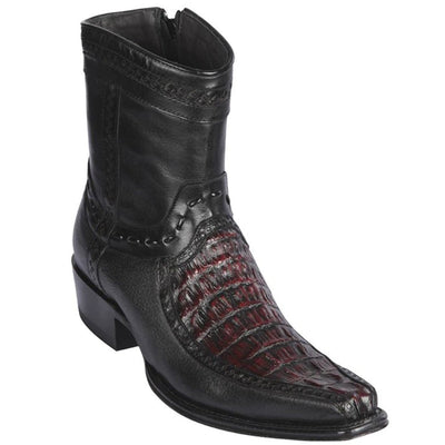 Botin Caiman Cola y Venado Punta Europea LAB-76BF0118 1 LAB-76BF0118-060  - from alligatorwarehouse.com