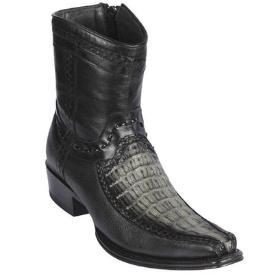 Botin Caiman Cola y Venado Punta Europea LAB-76BF0138 1 LAB-76BF0138-060  - from alligatorwarehouse.com