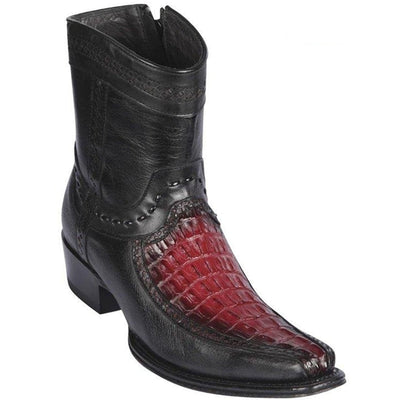 Botin Caiman Cola y Venado Punta Europea LAB-76BF0143 1 LAB-76BF0143-060  - from alligatorwarehouse.com