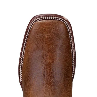 Botin Charro de Cuero Volcano Punta Cuadrada LAB-82B5235 4 LAB-82B5235-060  - from alligatorwarehouse.com
