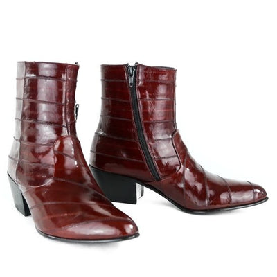 Botin Charro de Piel de Anguila Original LAB-630806 2 LAB-630806-060  - from alligatorwarehouse.com