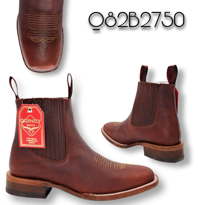 Botines Charros Quincy con Punta Cuadrada 4   - from alligatorwarehouse.com