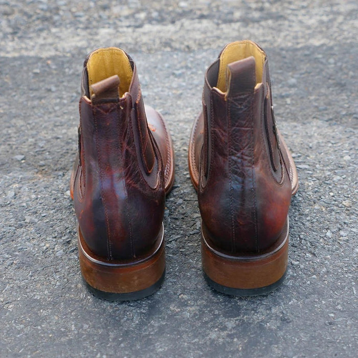 Botin Charro Quincy con Punta Cuadrada