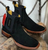 Botin de Cocodrilo Grabado con Punta Cuadrada 6   - from alligatorwarehouse.com