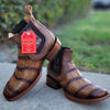 Botin de Cocodrilo Grabado con Punta Cuadrada 3   - from alligatorwarehouse.com