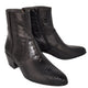 Botines Piel Avestruz Pata Horma Puntal LAB-630505