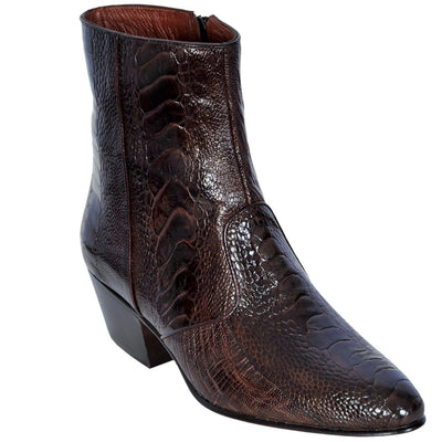 Botin Charro de Piel Avestruz Pata Horma Puntal LAB-630507 1 LAB-630507-060  - from alligatorwarehouse.com