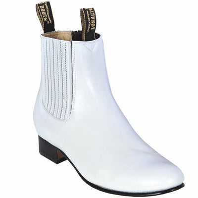 Botines de Piel de Venado Original Blanco LAB-615128 1 LAB-615128-060  - from alligatorwarehouse.com
