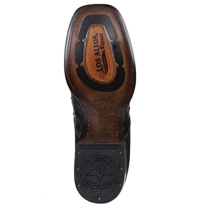 Botin Vaquero de Avestruz Original Horma Cuadrada LAB-82BV0305 6 LAB-82BV0305-060  - from alligatorwarehouse.com